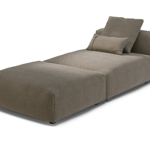 vetsak | Sofa Set 07 - Sun Lounger - Loop Loop - Taupe | Modular Sofa ...