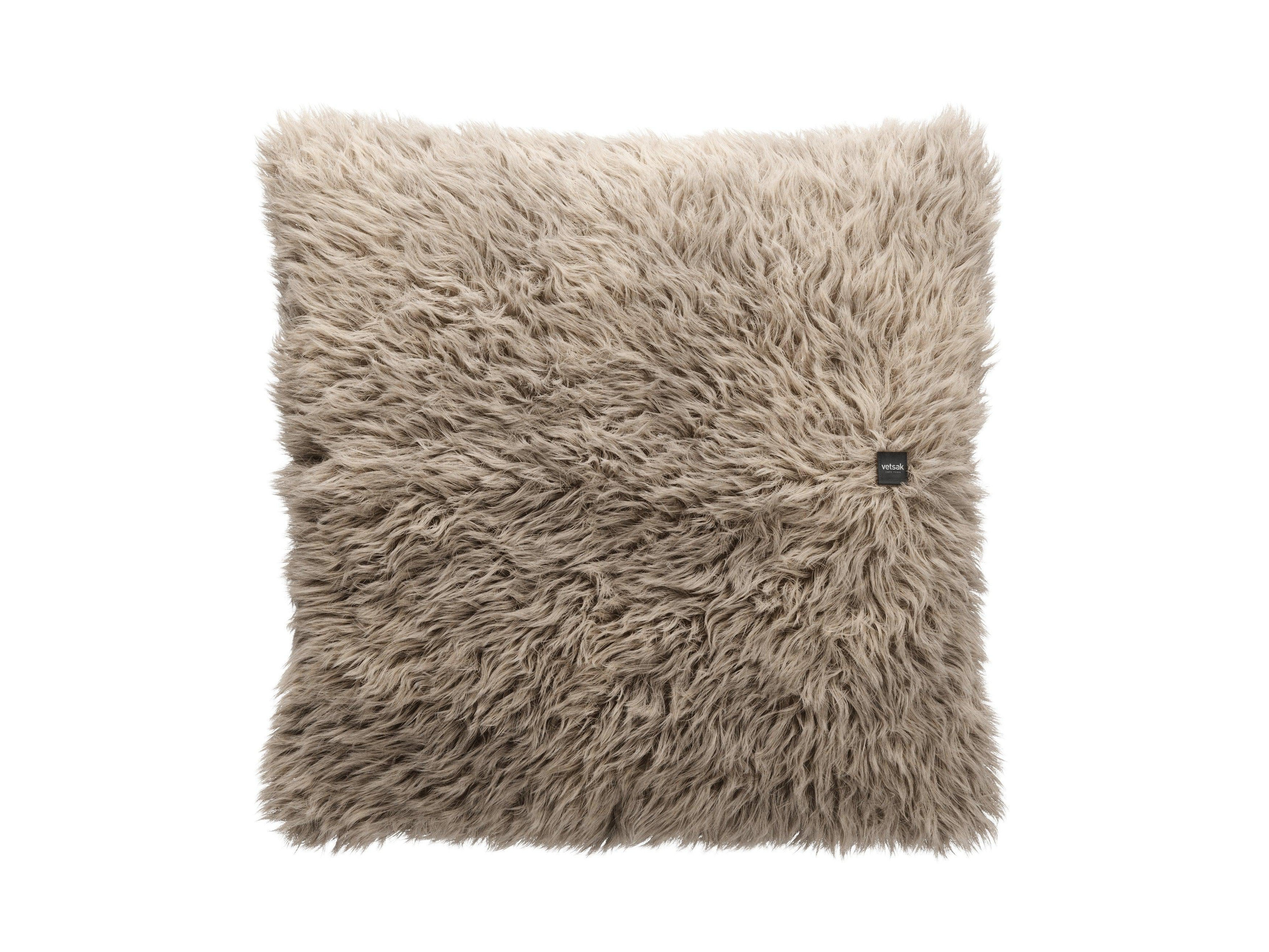 Flokati faux hot sale fur pillow