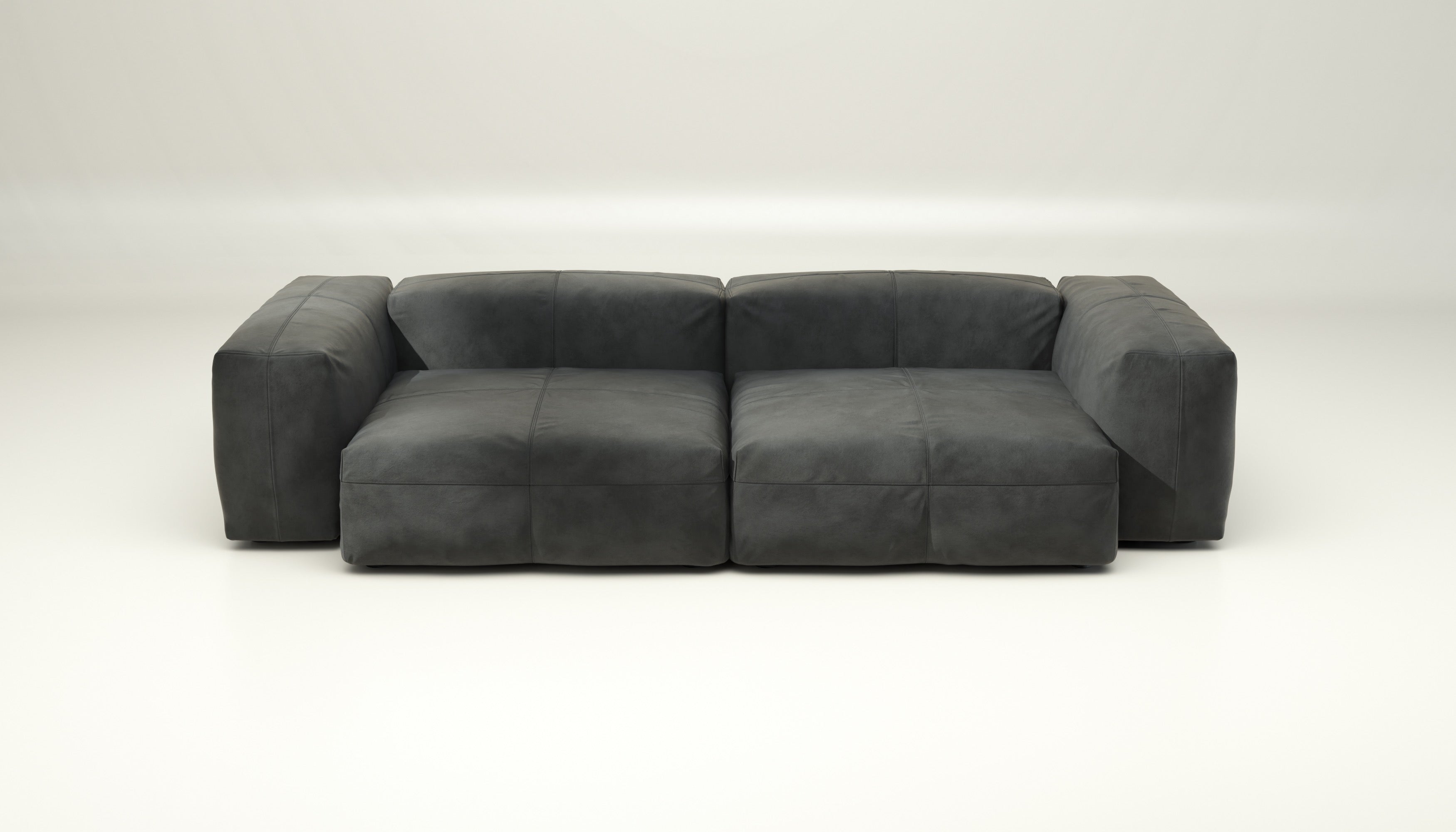 vetsak ダークグレー L vetsak | Sofa Side Large - cord velour - dark grey – vetsak®