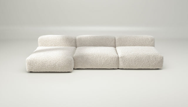 vetsak | Sofa Set 04 - doodle - creme | Modular Sofa | 5 Seater | Big Sofa