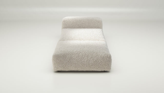 vetsak | Sofa Set 07 - Sun Lounger - doodle - creme | Modular Sofa | 2 Seater | Daybed | Chaiselounge