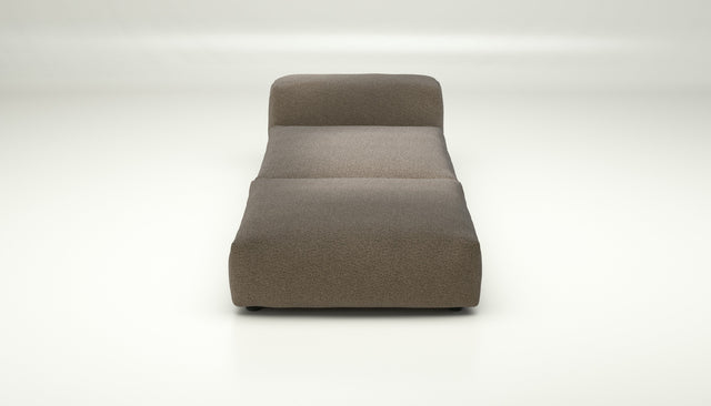 vetsak | Sofa Set 07 - Sun Lounger - loop loop - taupe | Modular Sofa | 2 Seater | Daybed | Chaiselounge