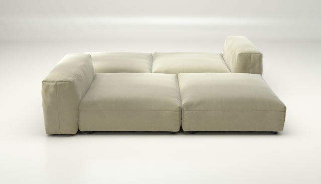 vetsak | Sofa Set 08 - Daybed - suave - clay | Modular Sofa | 6 Seater | Outdoor Island | Double lounger