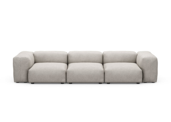 Preset three module sofa - knit - grey - 314cm x 115cm