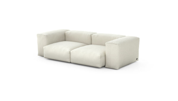 Preset two module sofa - linen - platinum - 230cm x 115cm