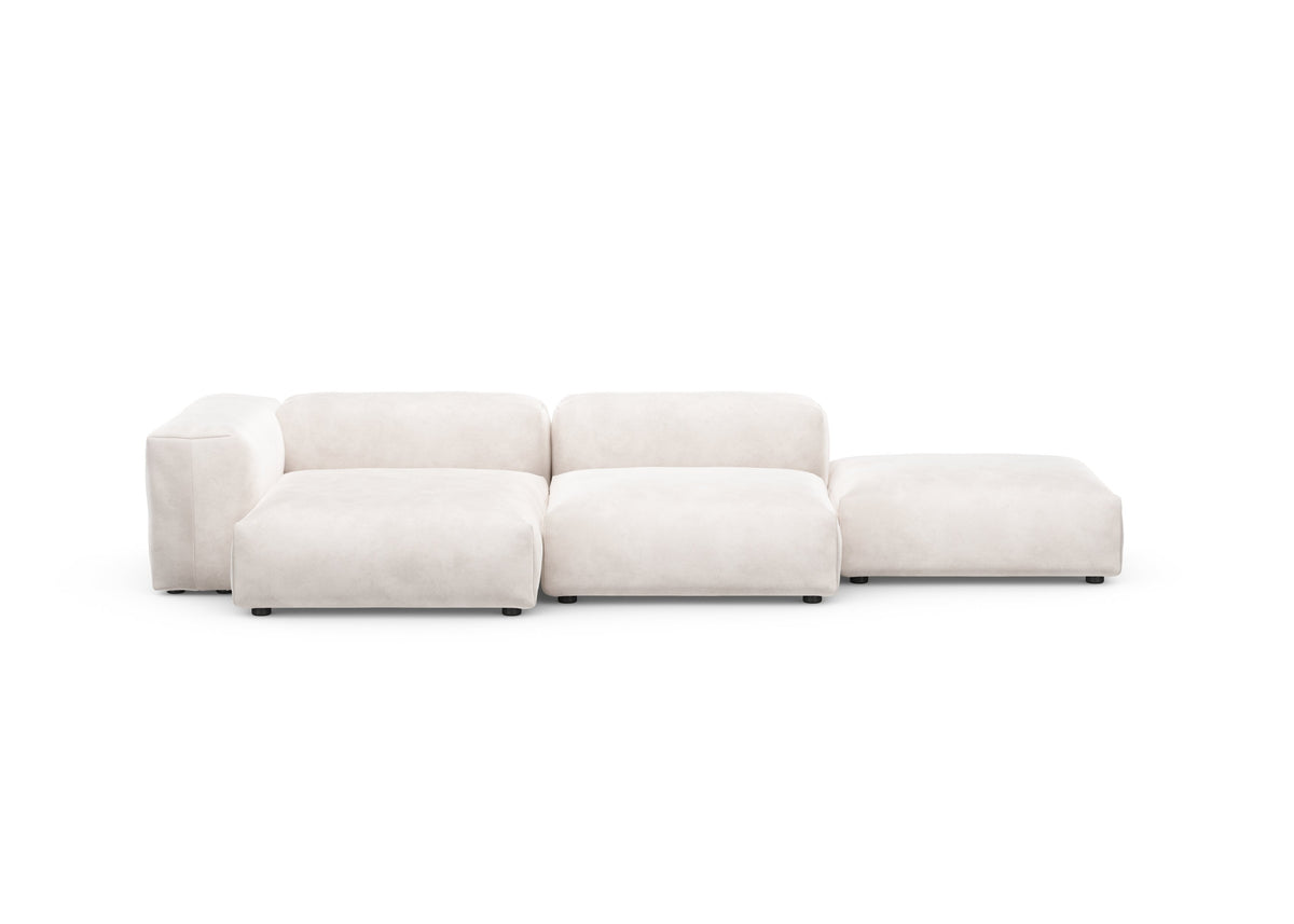 Vetsak Three Seat Sofa L Velvet creme vetsak®