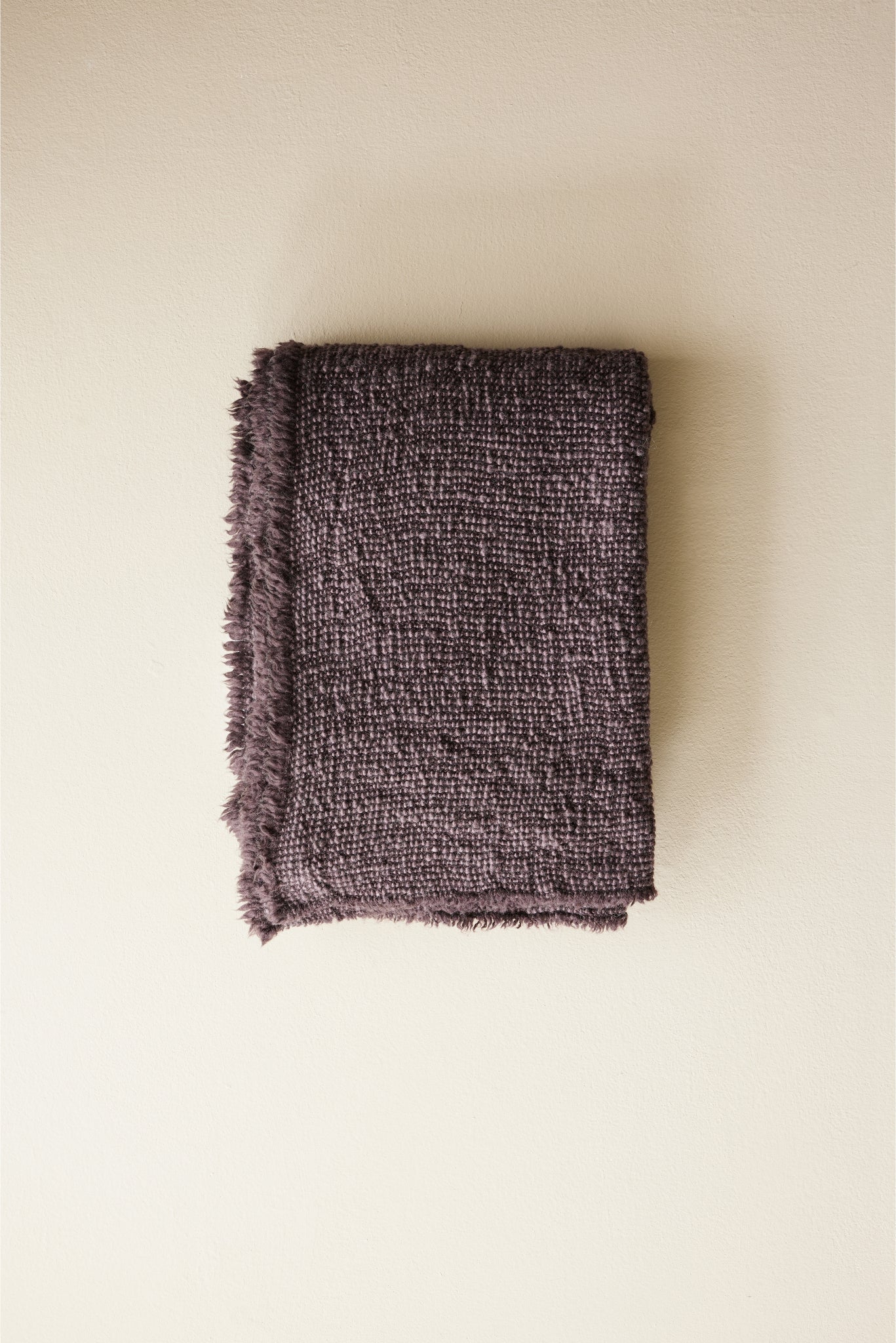 Blanket -Wooly - Plum - 180cm x 130cm – vetsak®