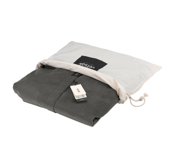 the jumbo beanbag cover - velvet - dark grey