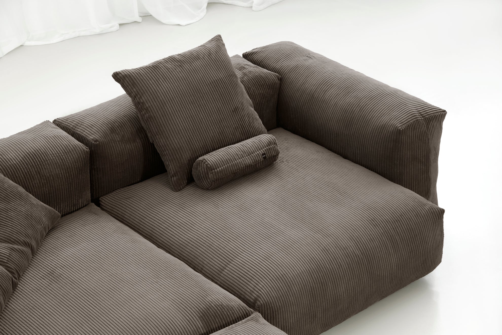 ♡chikotaro♡ vetsak M cord velours★ Two Seat Sofa M, Cord velours - Platinum | Vetsak | Sofa