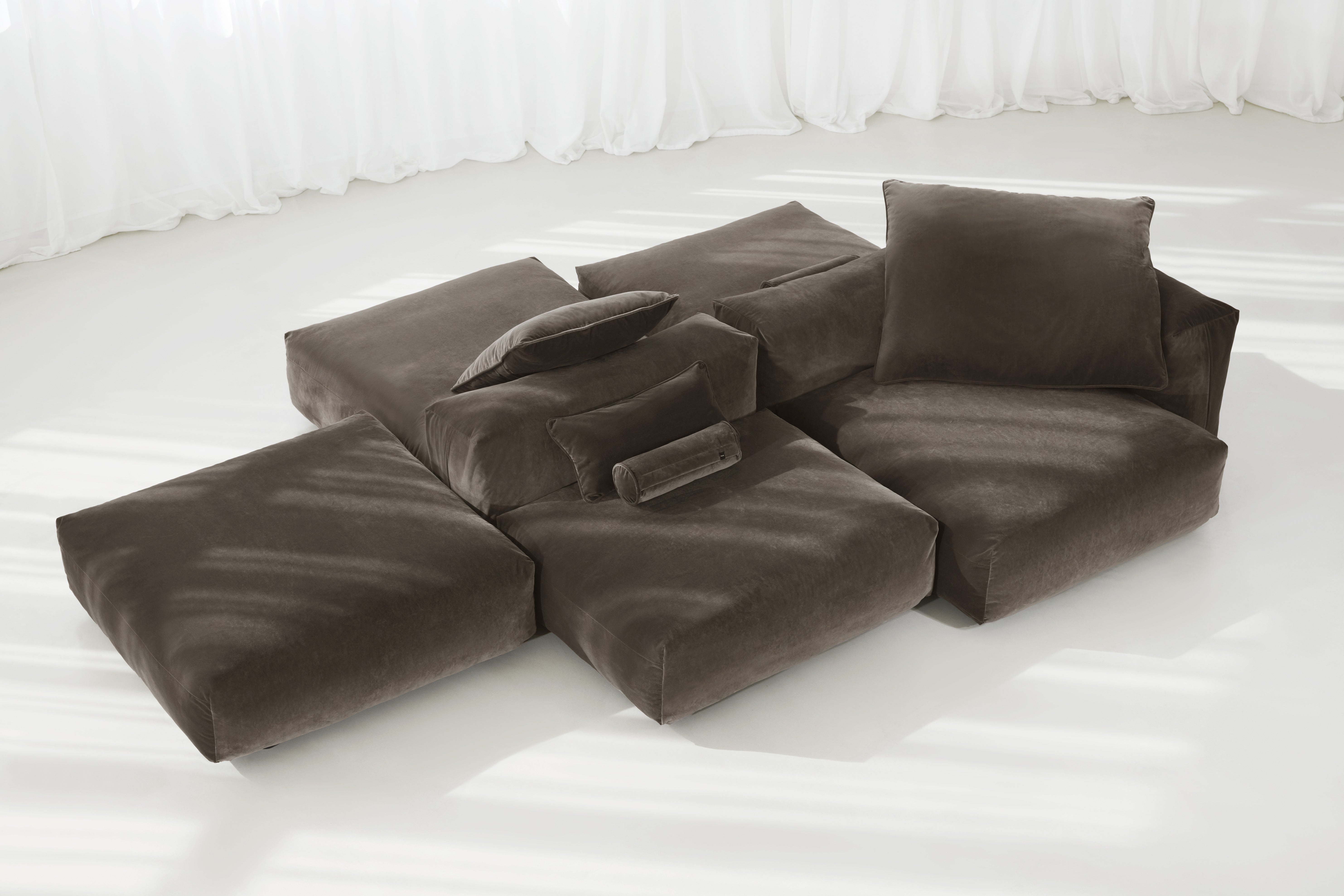vetsak | Sofa Set 09 - The Island - Suave - Espresso | Modular