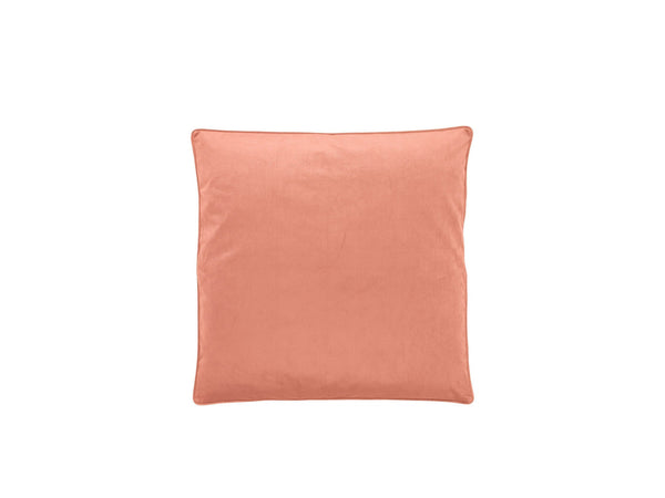 jumbo pillow - velvet - peach