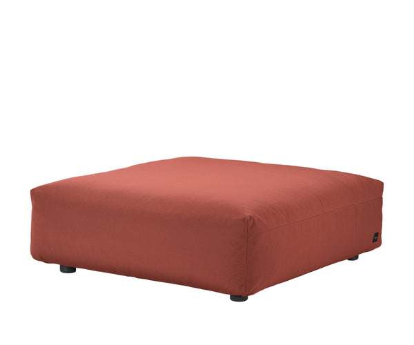sofa seat - 105x105 - outdoor - terracotta