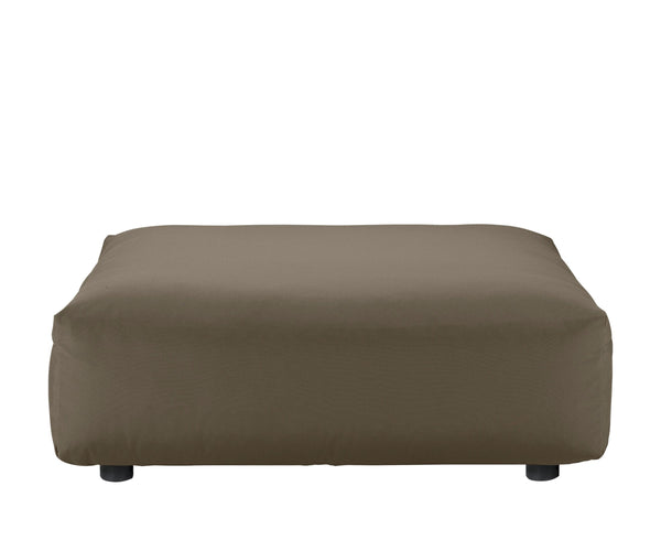 sofa seat - 105x105 - outdoor - stone