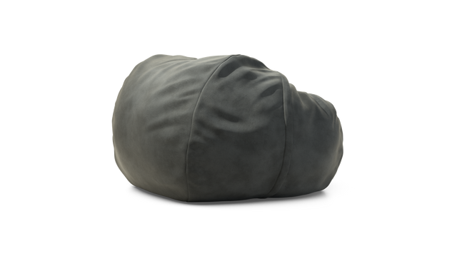 vetsak | Beanbag Large - Leather - Dark Grey