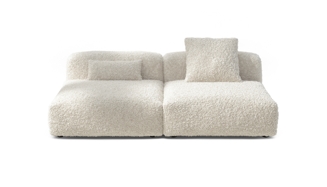 vetsak | Sofa Set 01 Large - Doodle - Creme | Modular Sofa | 3.5 Seater