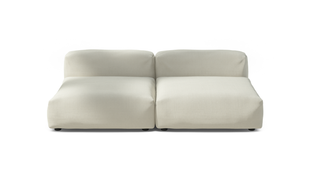vetsak | Sofa Set 01 Large - Pique - Creme | Modular Sofa | 3.5 Seater