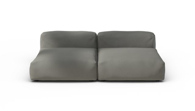 vetsak | Sofa Set 01 Large - Terrain - Flint | Modular Sofa | 3.5 Seater