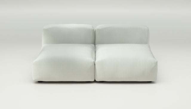 vetsak | Sofa Set 01 Medium - herringbone - creme | Modular Sofa | 2.5 Seater