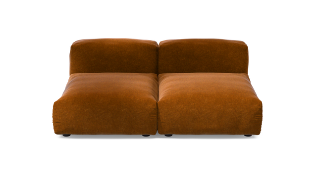 vetsak | Sofa Set 01 Medium - Suave - Honey | Modular Sofa | 2.5 Seater
