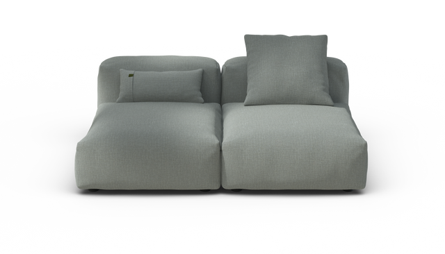 vetsak | Sofa Set 01 Medium - Breeze - Sage | Modular Sofa | 2.5 Seater