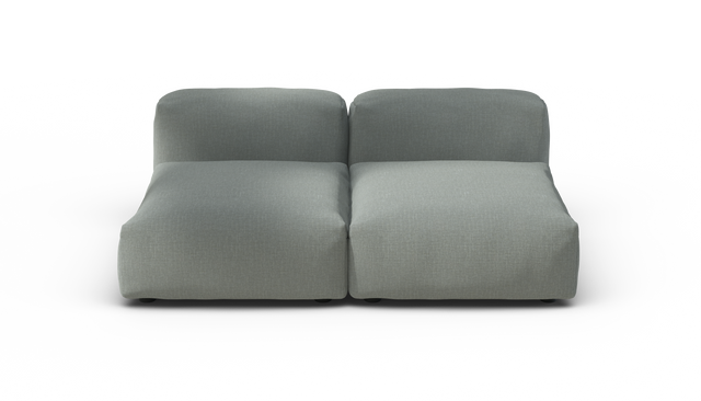 vetsak | Sofa Set 01 Medium - Breeze - Sage | Modular Sofa | 2.5 Seater