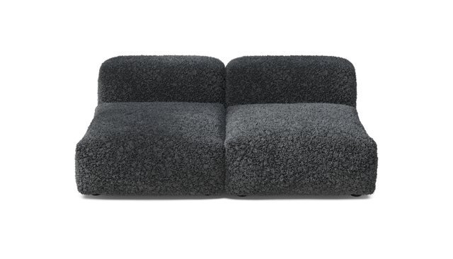 vetsak | Sofa Set 01 Medium - Doodle - Dark Grey | Modular Sofa | 2.5 Seater