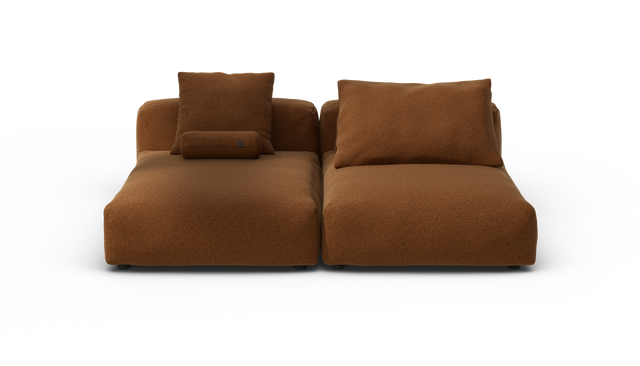 vetsak | Sofa Set 01 XLarge - Pebble - Sundried | Modular Sofa | 3.5 Seater
