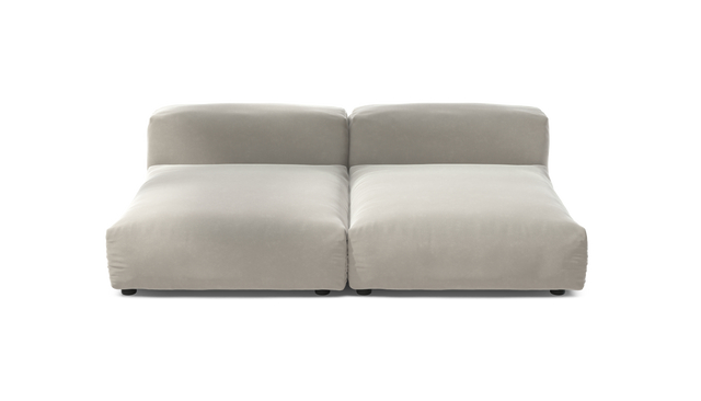 vetsak | Sofa Set 01 XLarge - Suave - Clay | Modular Sofa | 3.5 Seater