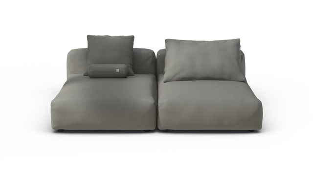 vetsak | Sofa Set 01 XLarge - Terrain - Flint | Modular Sofa | 3.5 Seater