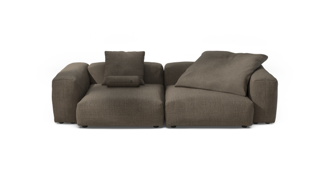 vetsak | Sofa Set 02 Large - Pique - Taupe | Modular Sofa | 3.5 Seater | Big Sofa