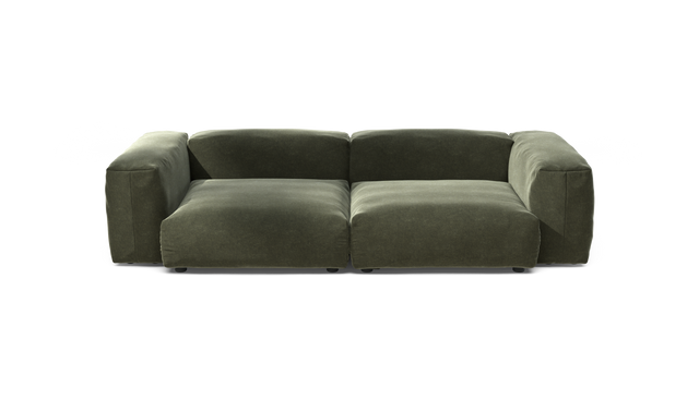 vetsak | Sofa Set 02 Large - Suave - Pine | Modular Sofa | 3.5 Seater | Big Sofa