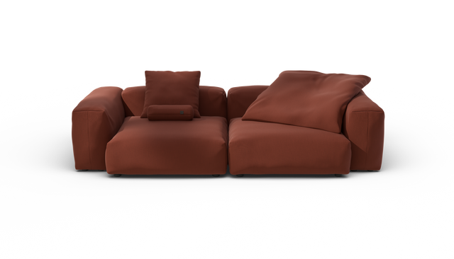 vetsak | Sofa Set 02 Large - Terrain - Saffron | Modular Sofa | 3.5 Seater | Big Sofa