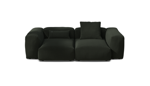 vetsak | Sofa Set 02 Medium - Loop Loop - Mousse | Modular Sofa | 2.5 Seater | Big Sofa