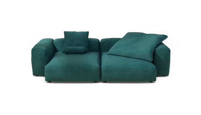 vetsak | Sofa Set 02 XLarge - Pique - Cedar | Modular Sofa | 3.5 Seater | Big Sofa