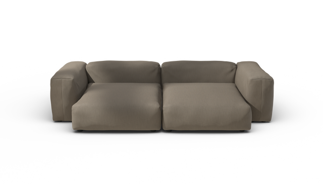 vetsak | Sofa Set 02 XLarge - Terrain - Driftwood | Modular Sofa | 3.5 Seater | Big Sofa