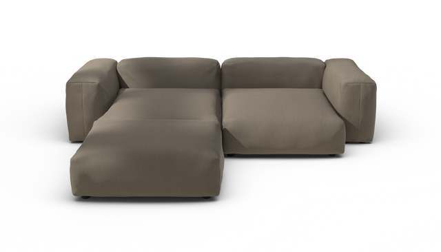 vetsak | Sofa Set 03 - Terrain - Driftwood | Modular Sofa | 3.5 Seater | Big Sofa | Corner Sofa