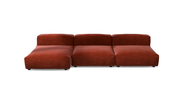 vetsak | Sofa Set 04 - Suave - Saffron | Modular Sofa | 5 Seater | Big Sofa