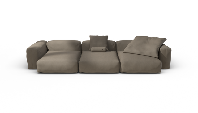 vetsak | Sofa Set 05 - Terrain - Driftwood | Modular Sofa | 5 Seater | Big Sofa | Corner Sofa