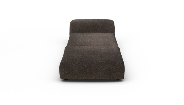 vetsak | Sofa Set 07 - Sun Lounger - Nub - Walnut | Modular Sofa | 2 Seater | Daybed | Chaiselounge