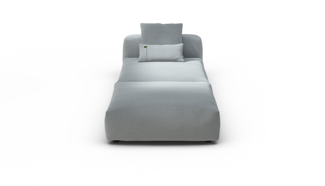 vetsak | Sofa Set 07 - Sun Lounger - Pique - Turquoise | Modular Sofa | 2 Seater | Daybed | Chaiselounge