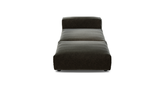 vetsak | Sofa Set 07 - Sun Lounger - Suave - Anthracite | Modular Sofa | 2 Seater | Daybed | Chaiselounge