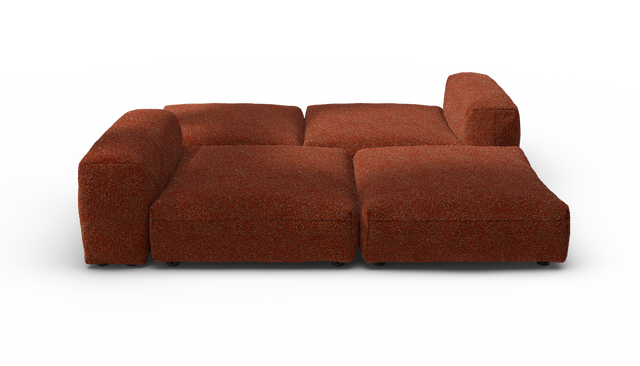 vetsak | Sofa Set 08 - Daybed - Nub - Sienna | Modular Sofa | 6 Seater | Outdoor Island | Double lounger