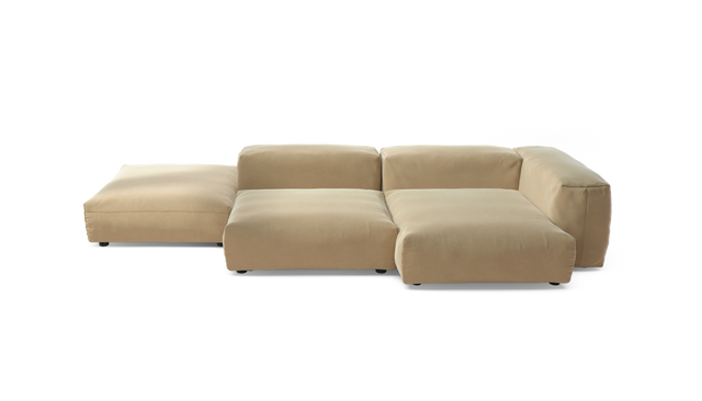vetsak | Sofa Set 09 - The Island - Suave - Creme | Modular Sofa | 7 Seater | Sofa Island