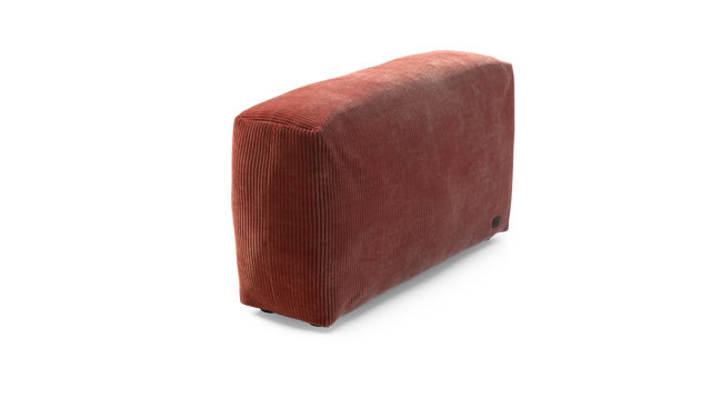 vetsak | Sofa Side Large - Cord Velour - Brick