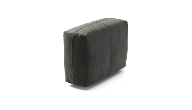 vetsak | Sofa Side Medium - Leather - Dark Grey