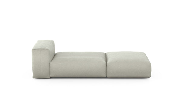 Preset lounger - linen - stone - 220cm x 84cm