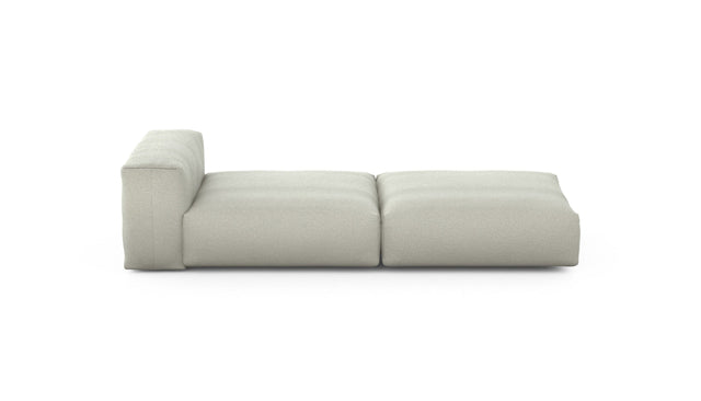 Preset lounger - linen - stone - 241cm x 105cm