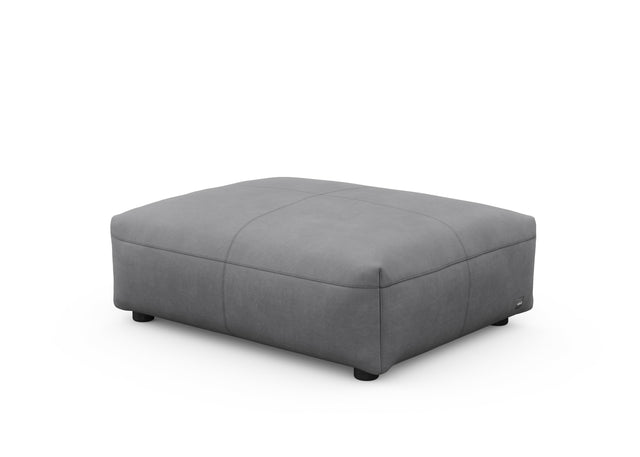 sofa seat - leather - dark grey - 105cm x 84cm