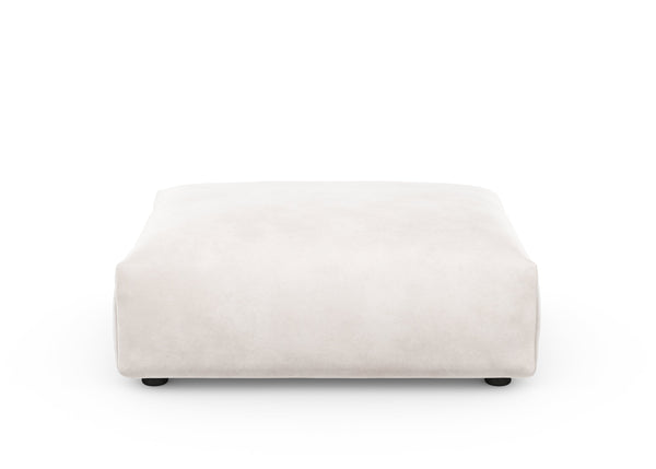 sofa seat - velvet - creme - 105cm x 84cm
