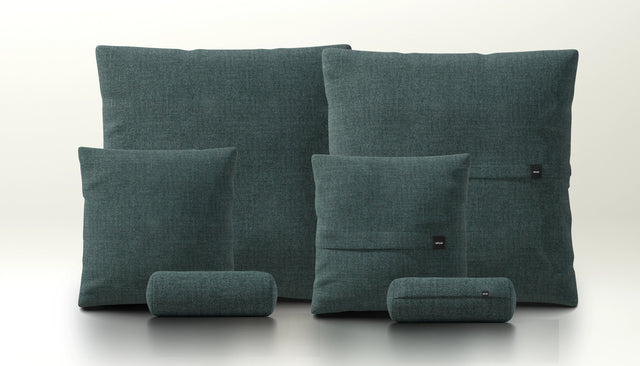 pillow set 3 - pique - cedar